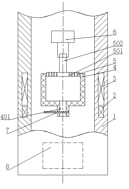 Method for producing high-conductivity oxygen-free copper and smelting device