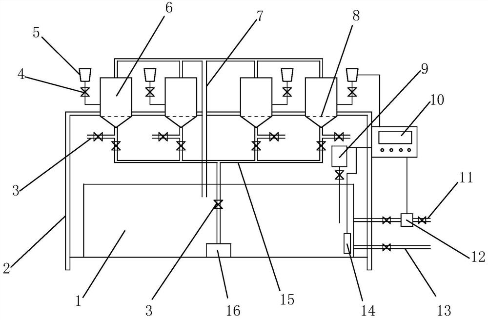 Multi-station copepod zooplankton culture device and culture method thereof