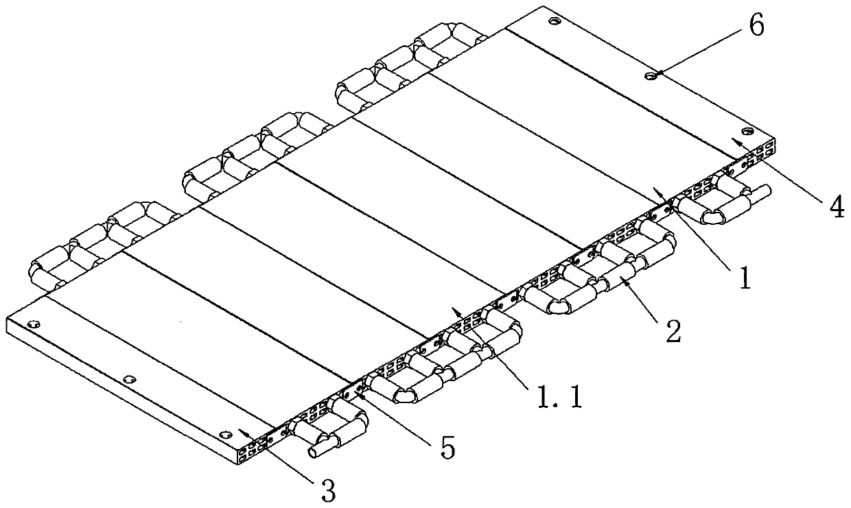 Assembled cold plate