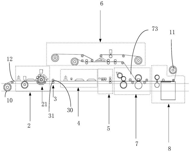 A substrate packaging device for a microfluidic chip