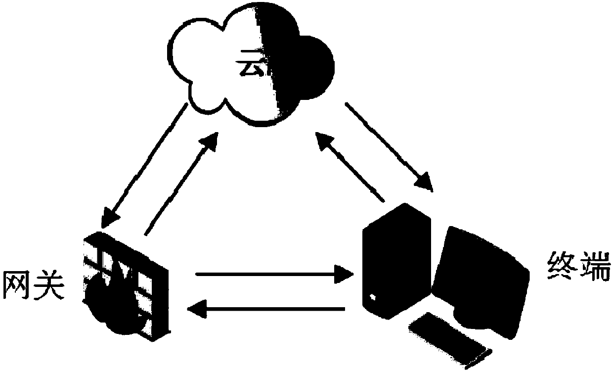 Abnormal data processing method, cloud server, gateway, and terminal