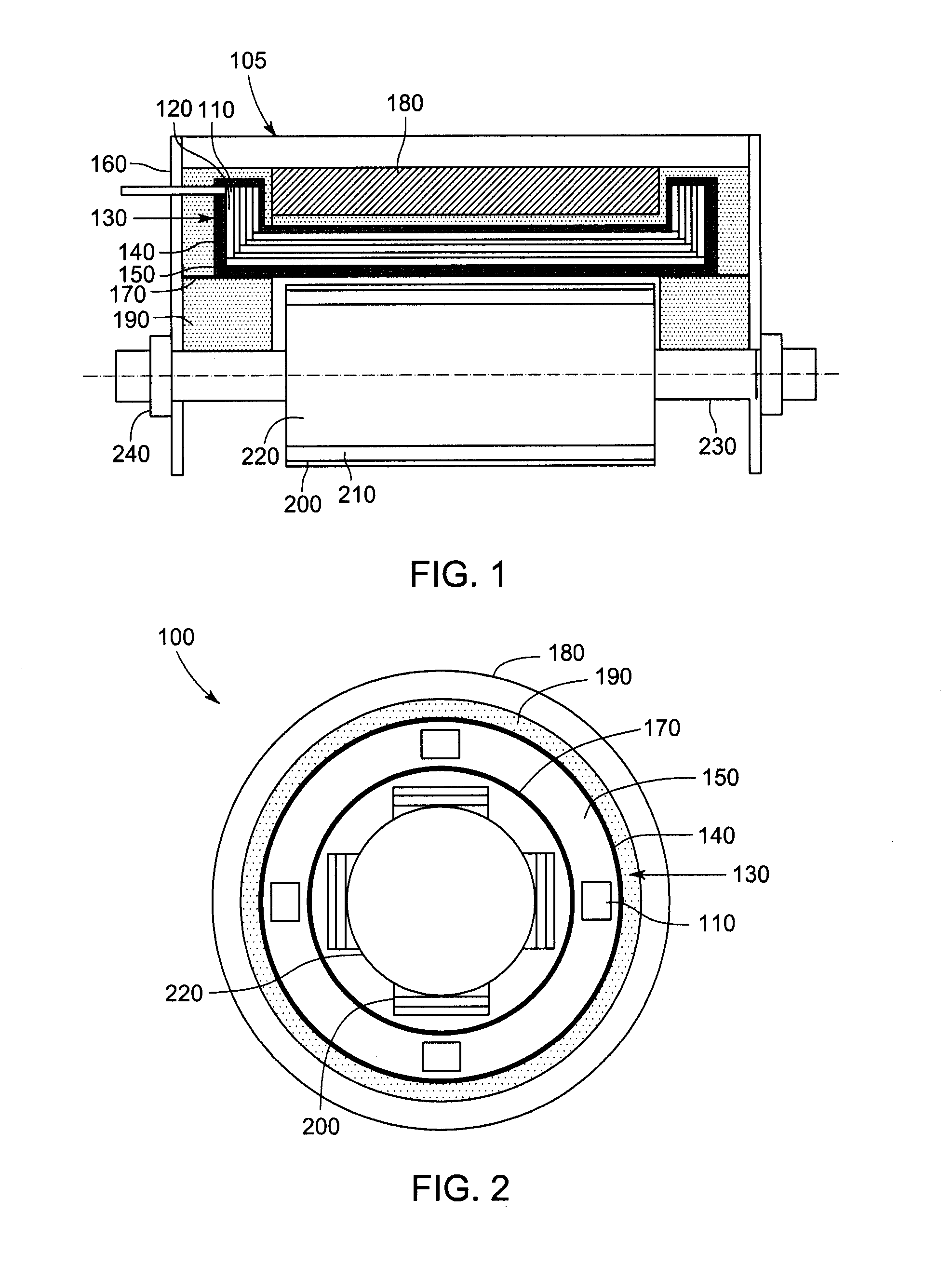 Electrical Machine with Superconducting Armature Coils and Other Components