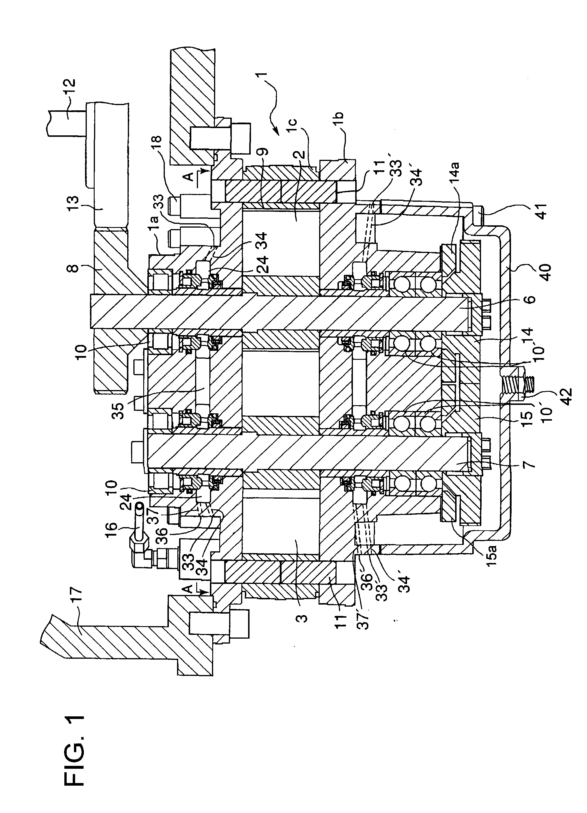 Rotor shaft sealing structure for oil-free rotary compressor