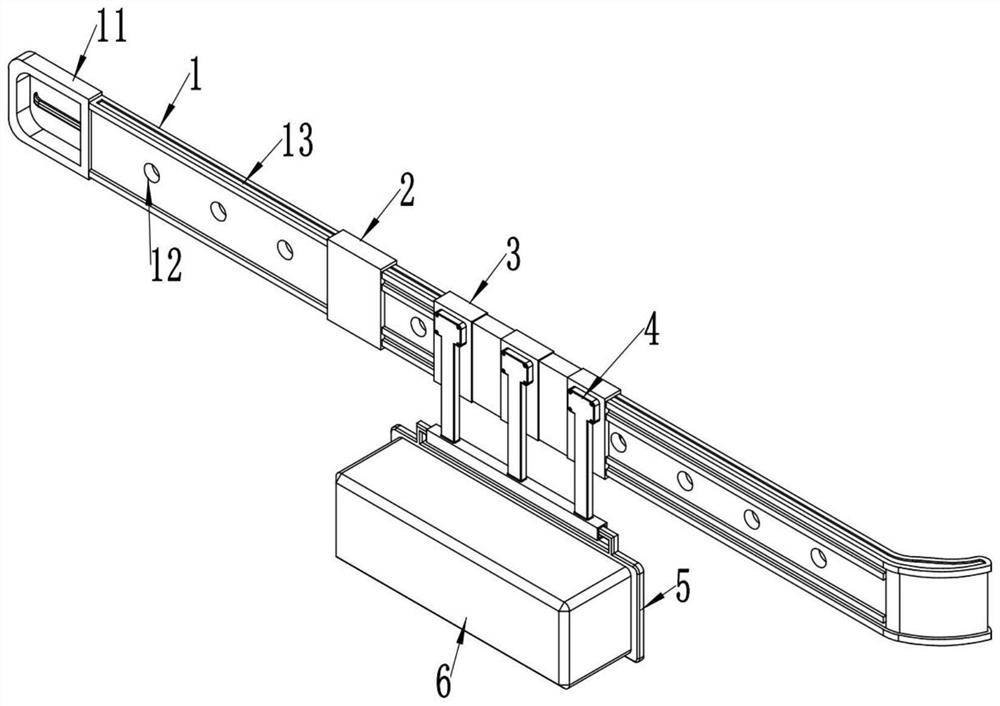 Portable auxiliary device for power distribution fault maintenance