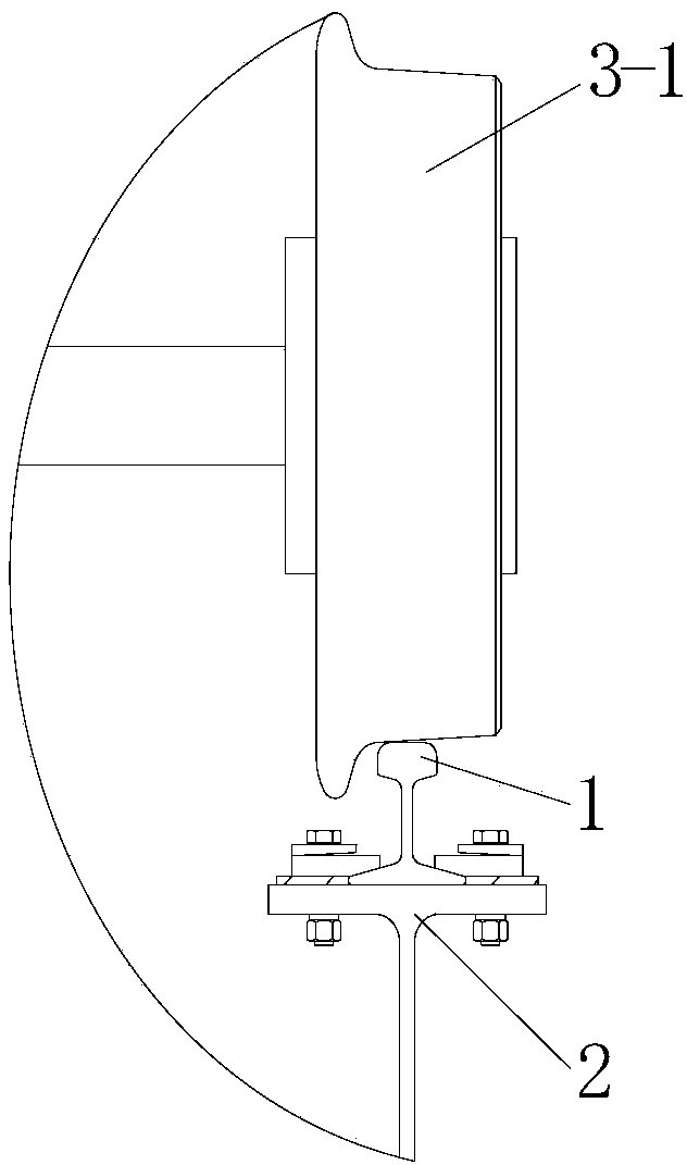 A screw extrusion sludge distribution machine