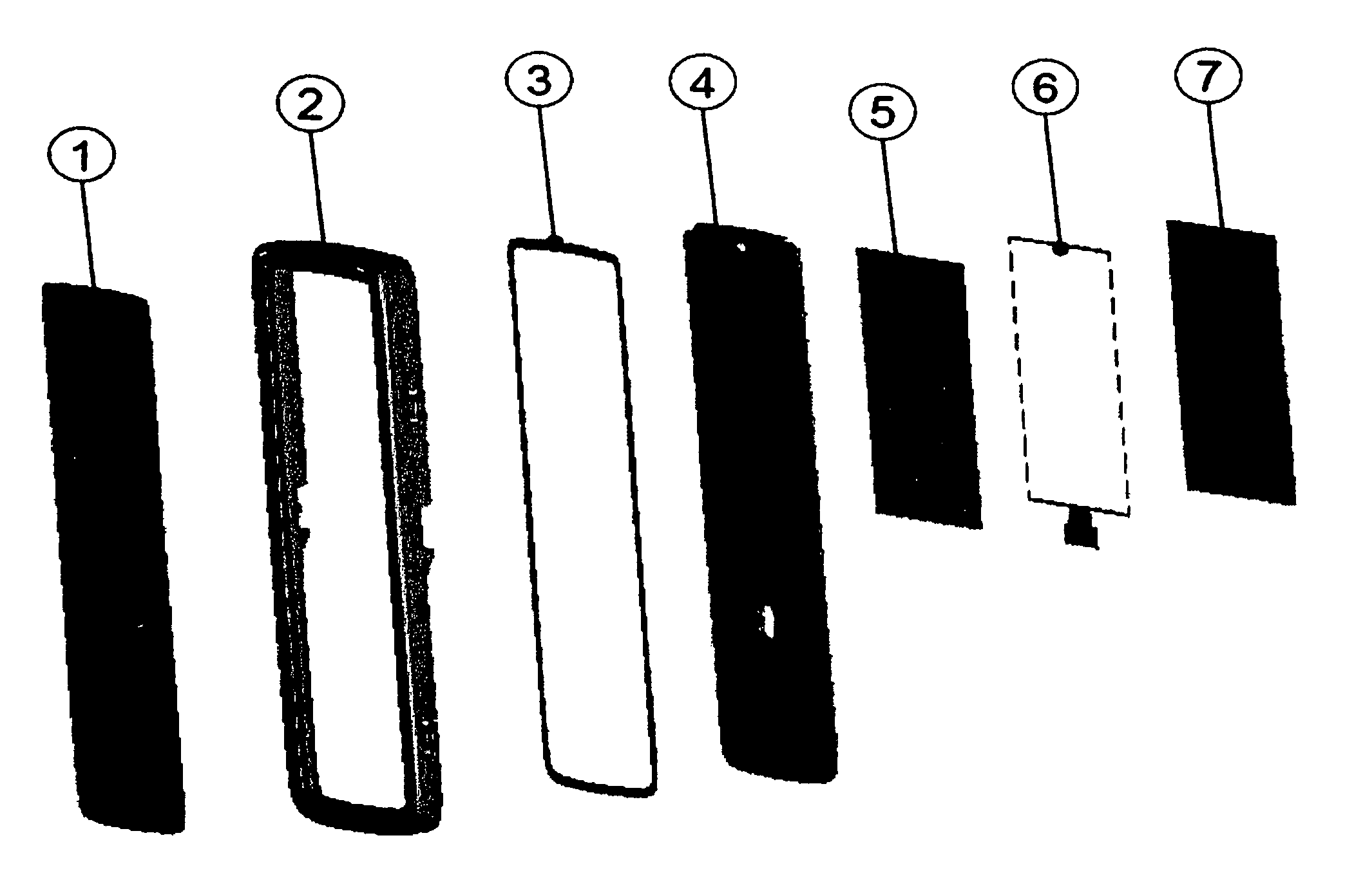 Method for insert molding glass or an inorganic material