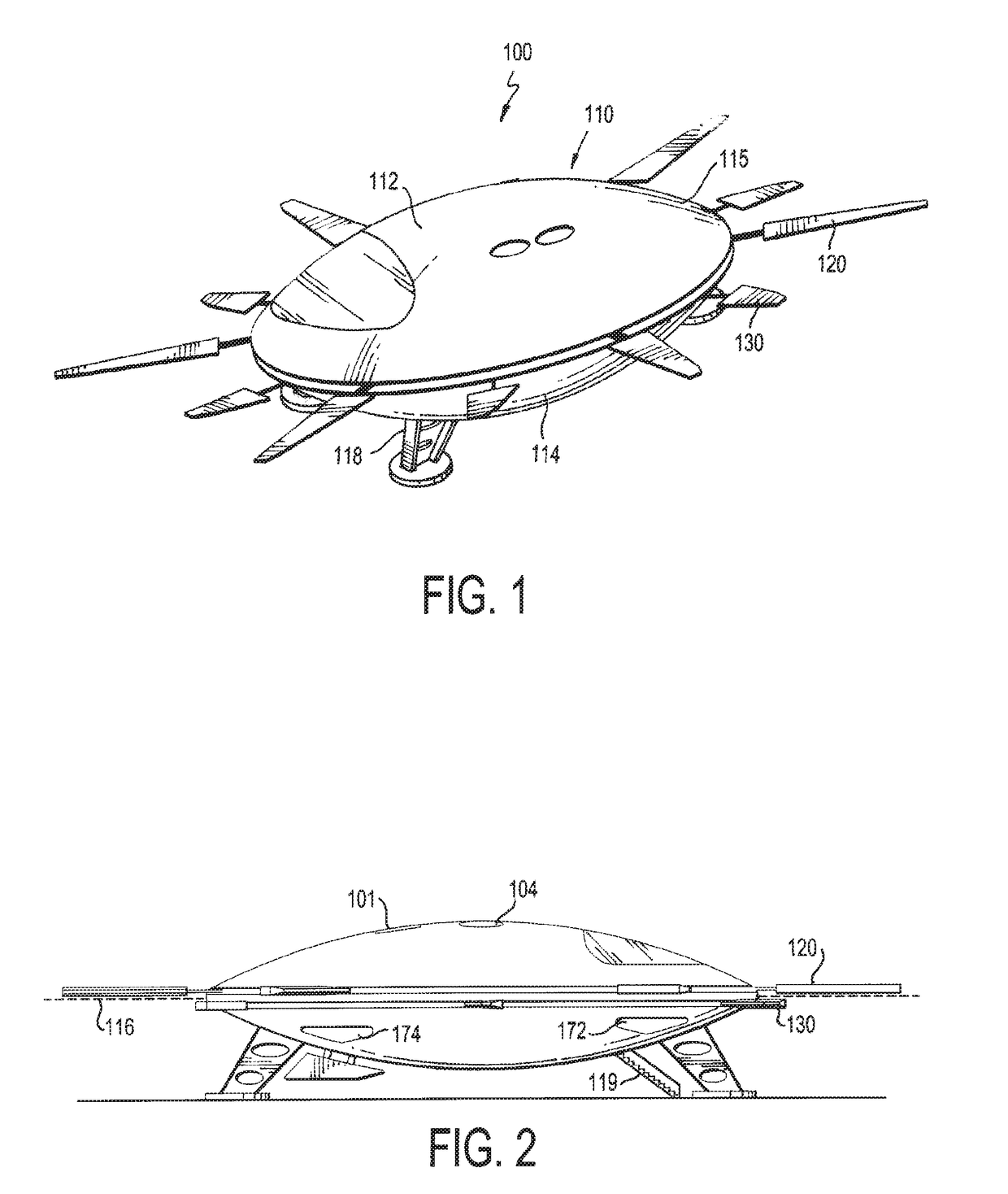 Manned and unmanned aircraft