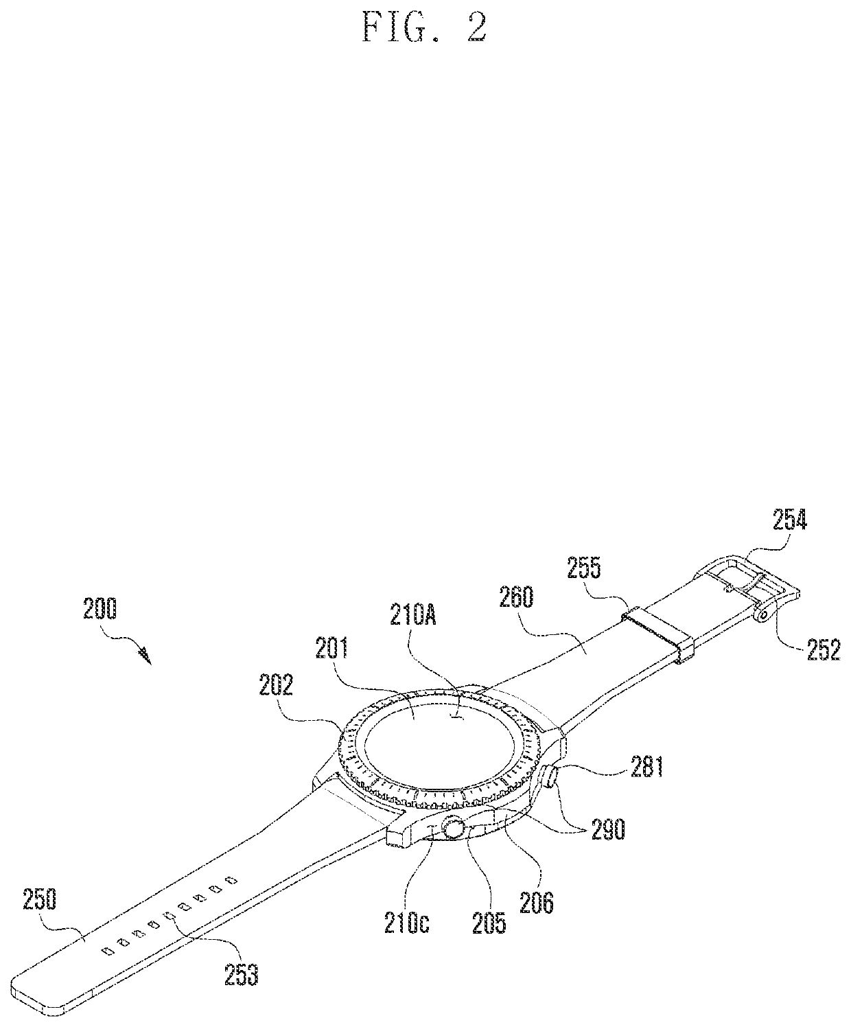 Electronic device and electrode in the same