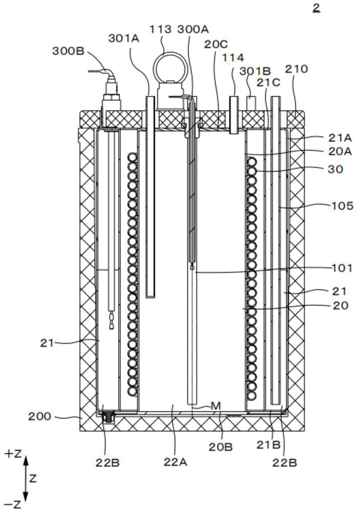 Carbonated water production device