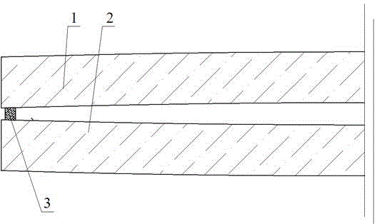 Vacuum-glass heat-insulating board and manufacturing method thereof