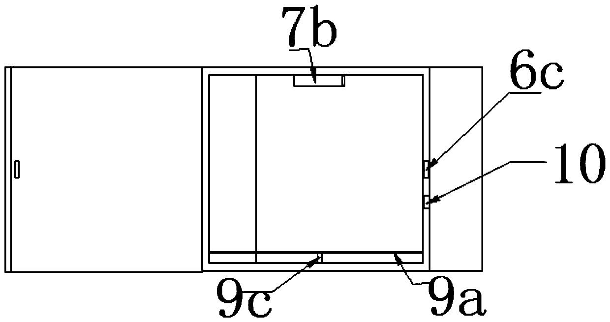 Self-clearing shopping cart and its control method