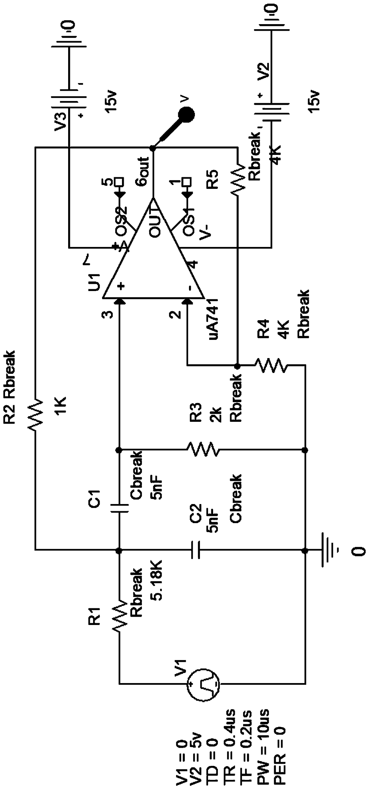 Analog circuit fault feature extraction method based on cloud correlation coefficient matrix