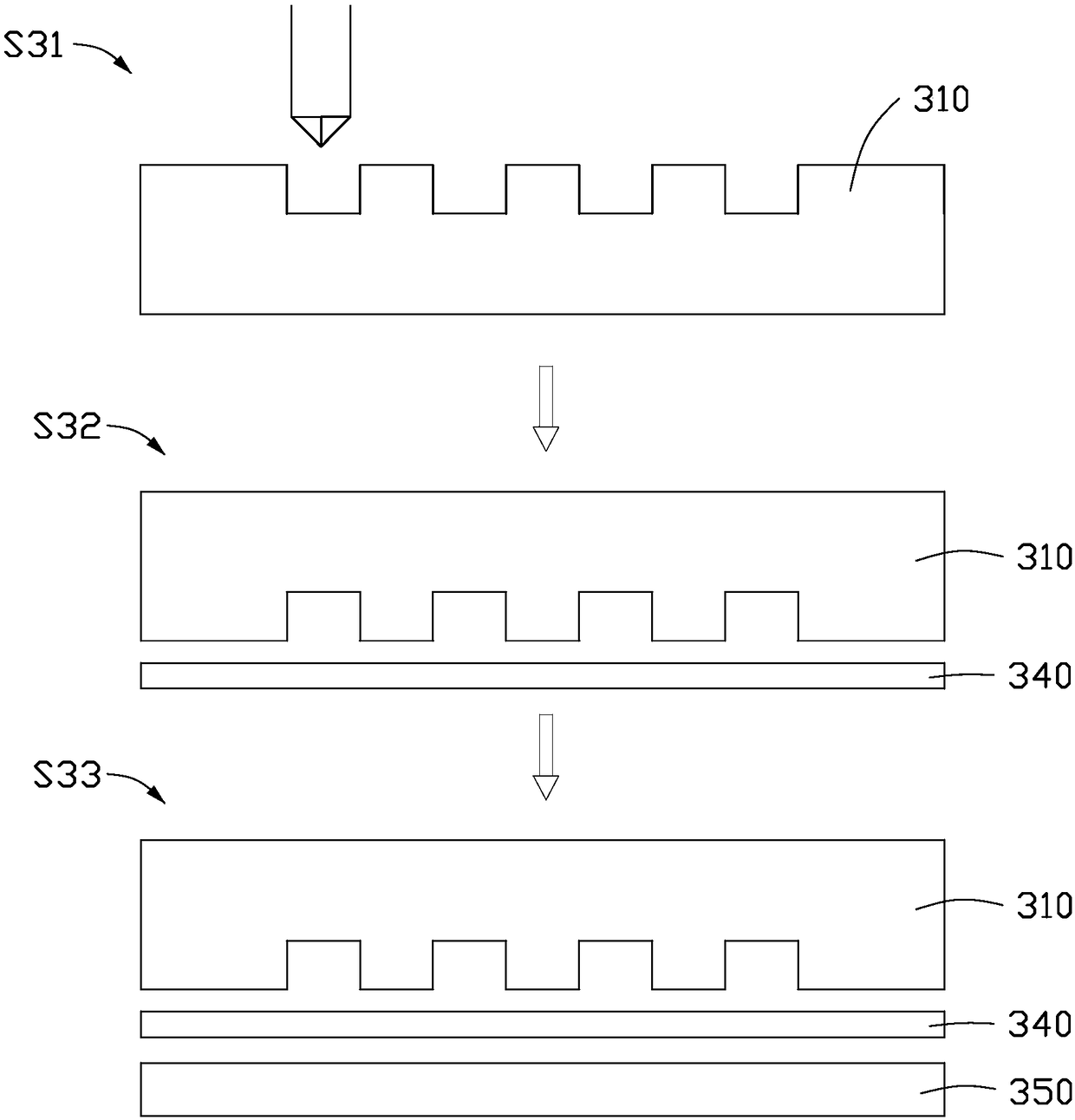 Texture processing method for protective cover plate