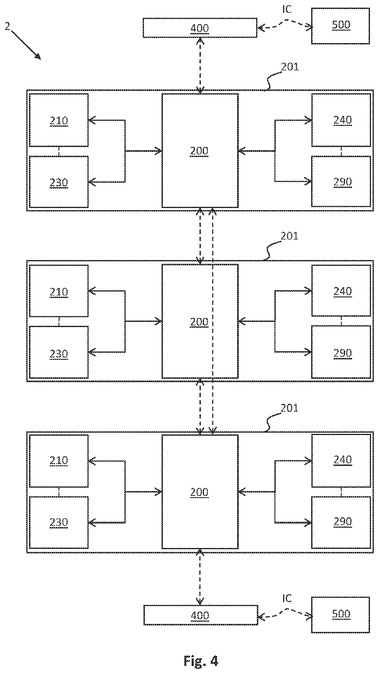 System for monitoring a power distribution network and methods of building and performing operations on such system