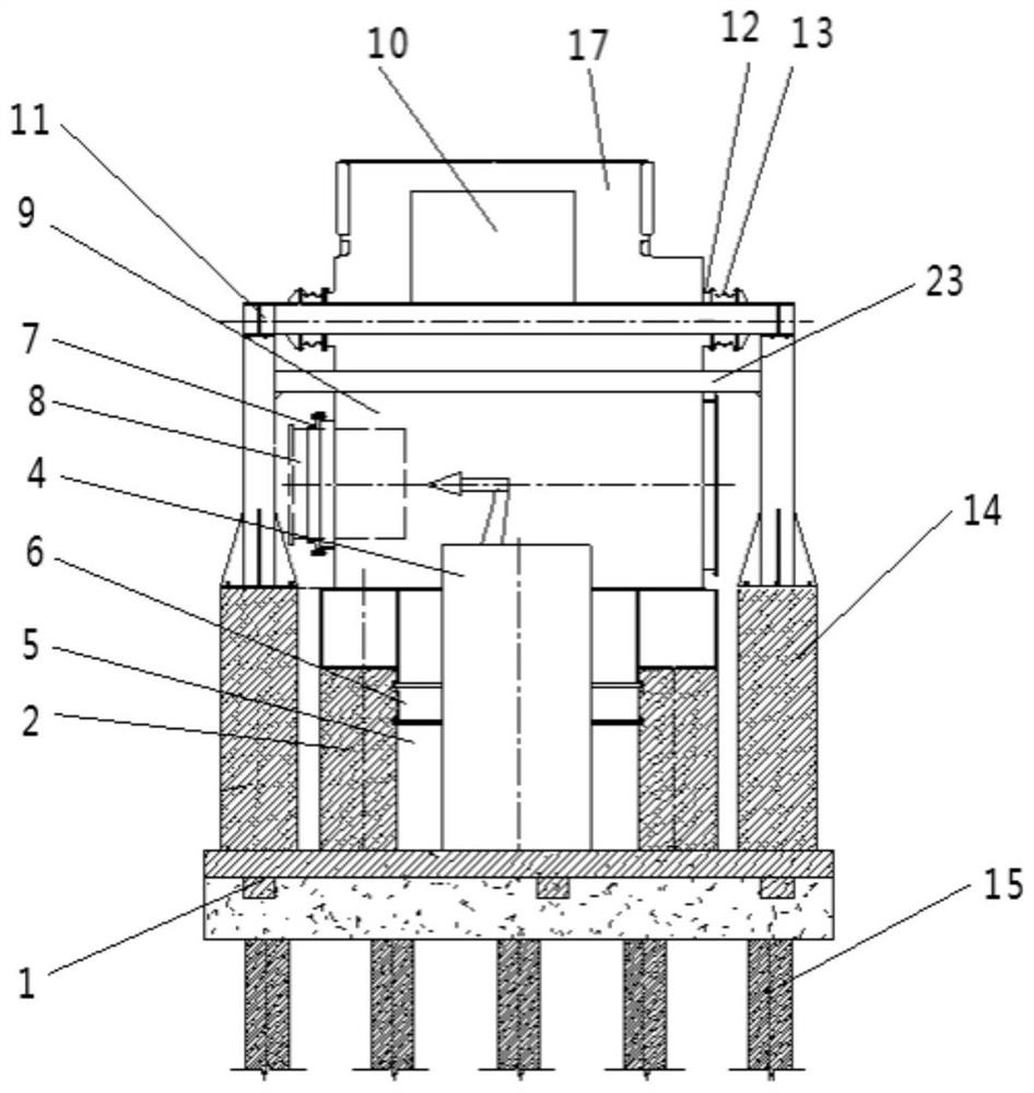 A Vibration Isolation Method for a Model Mechanism in a Hypersonic Wind Tunnel Test Section