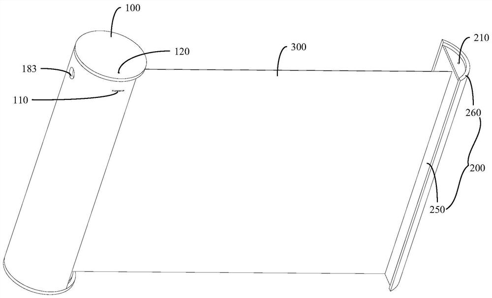 Electronic equipment and control method and device of electronic equipment