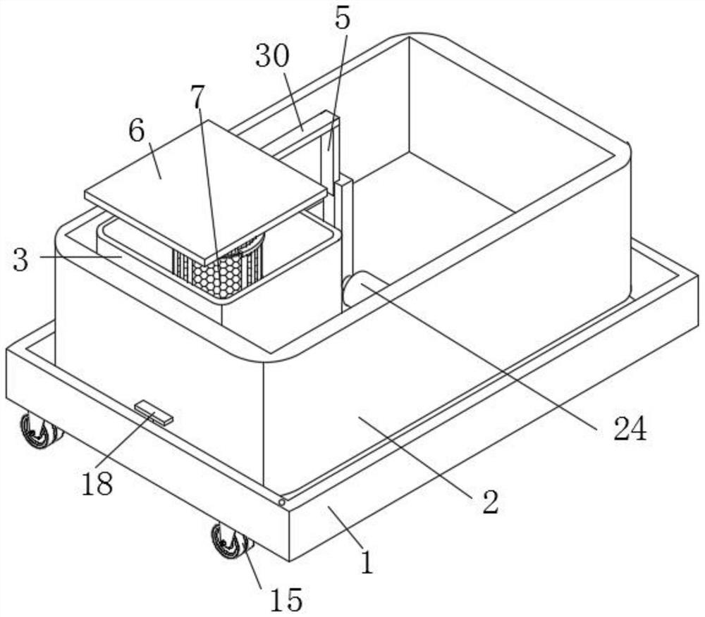 Nursing bathing device for newborns and operation method thereof