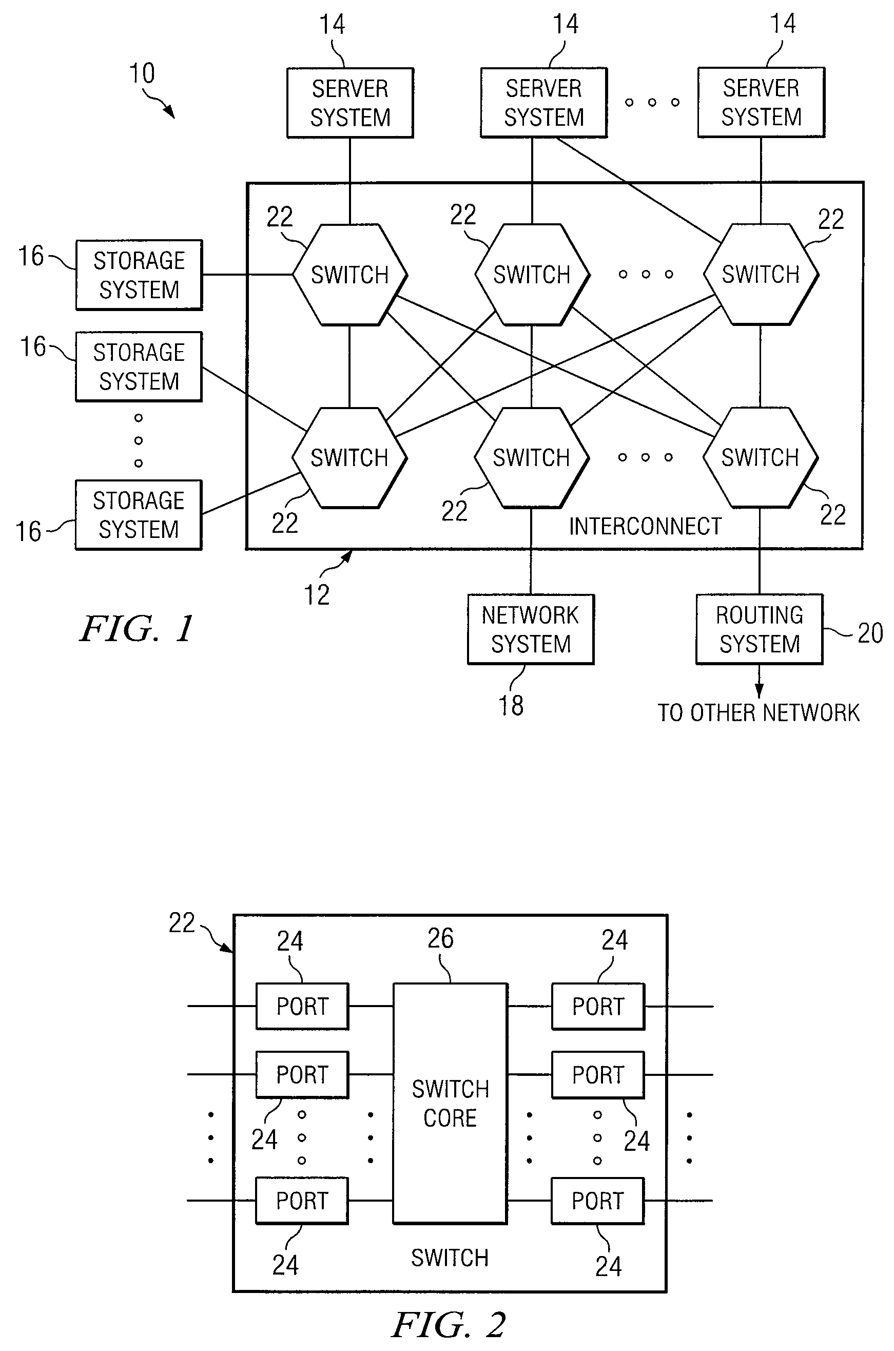 System and Method for Filtering Packets in a Switching Environment