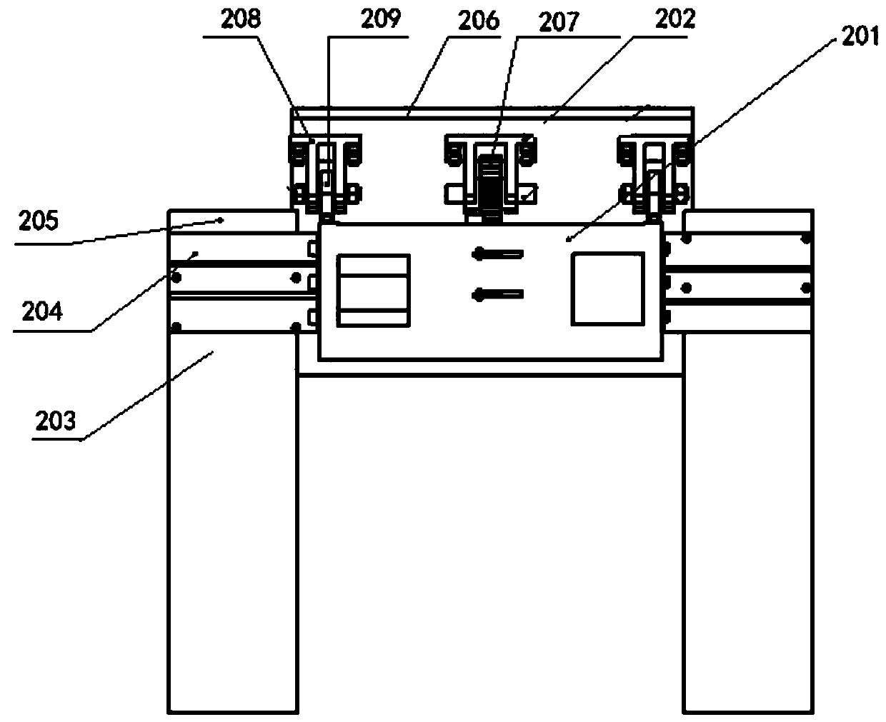 A control device for a protective cover and an opening and closing control method