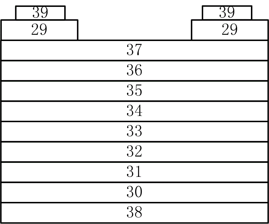 Gainp/gaas/ge/ge four-junction solar cell and preparation method thereof