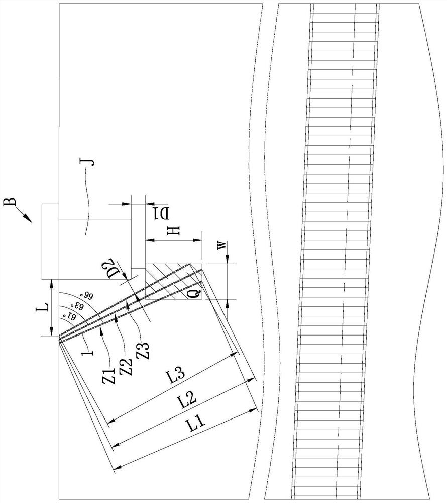 Open caisson reinforcing method suitable for shield construction