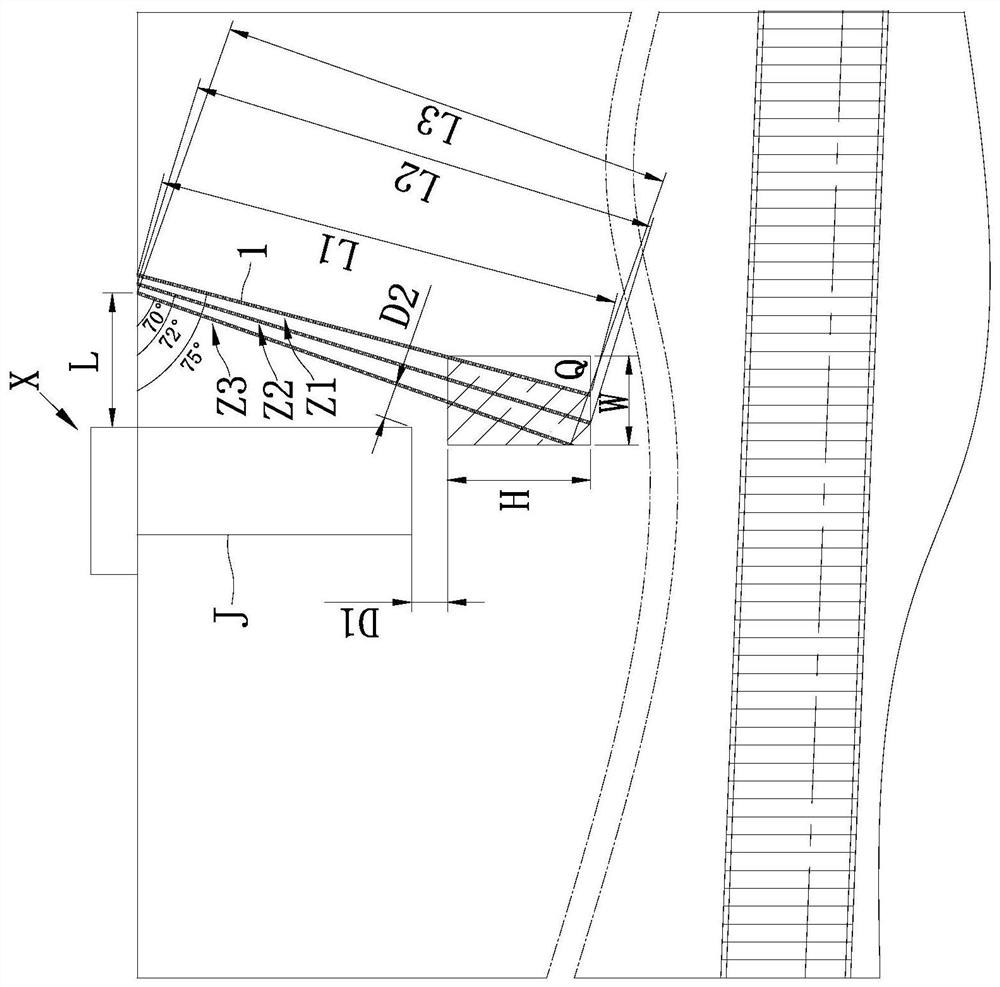 Open caisson reinforcing method suitable for shield construction