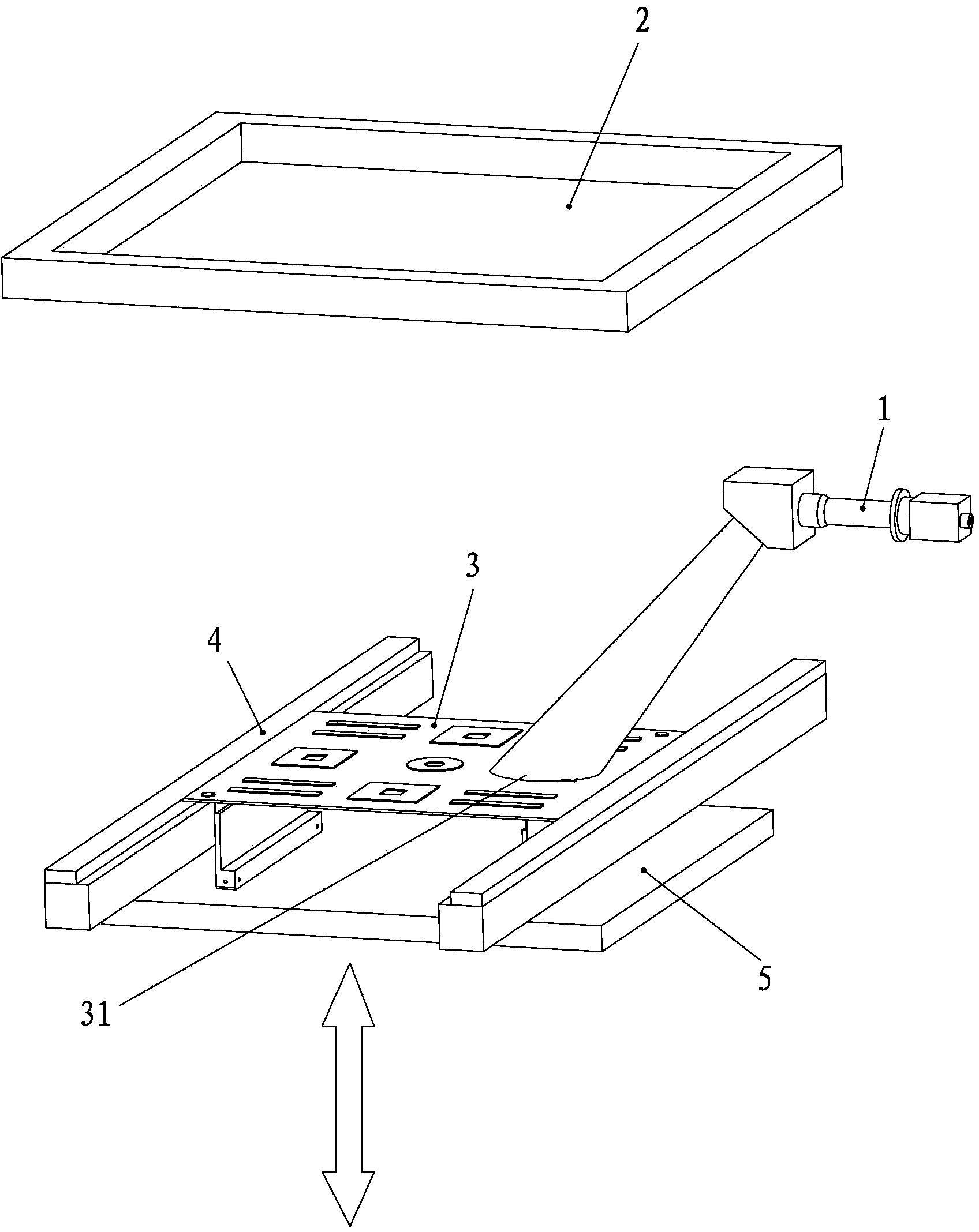Solder paste printing press and vision aligning method thereof