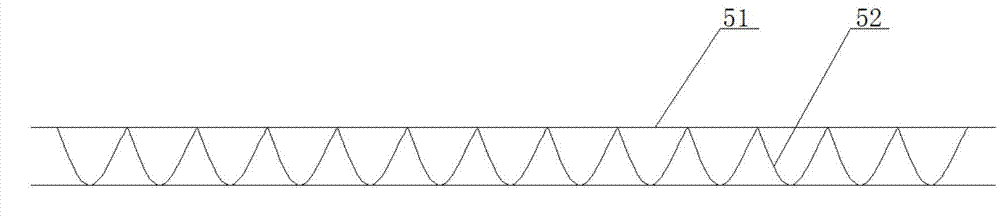 Assembling self-bearing die of ribbed floor