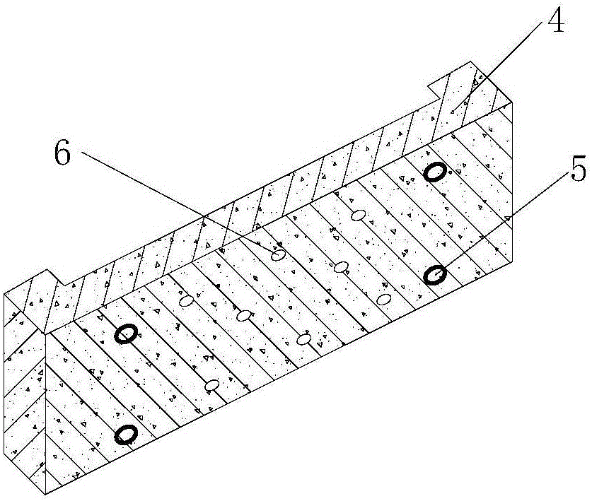 Construction method of a cast-in-place prefabricated combined retaining wall structure