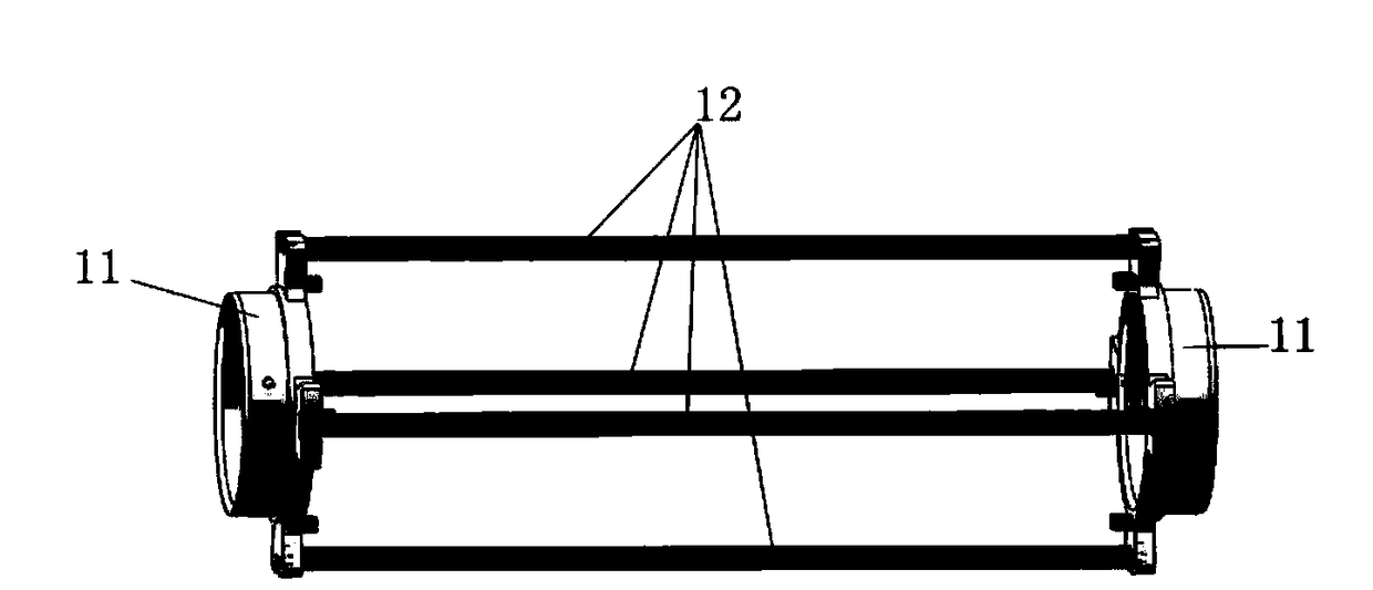 A fiber optic vector hydrophone with attitude self-correction function