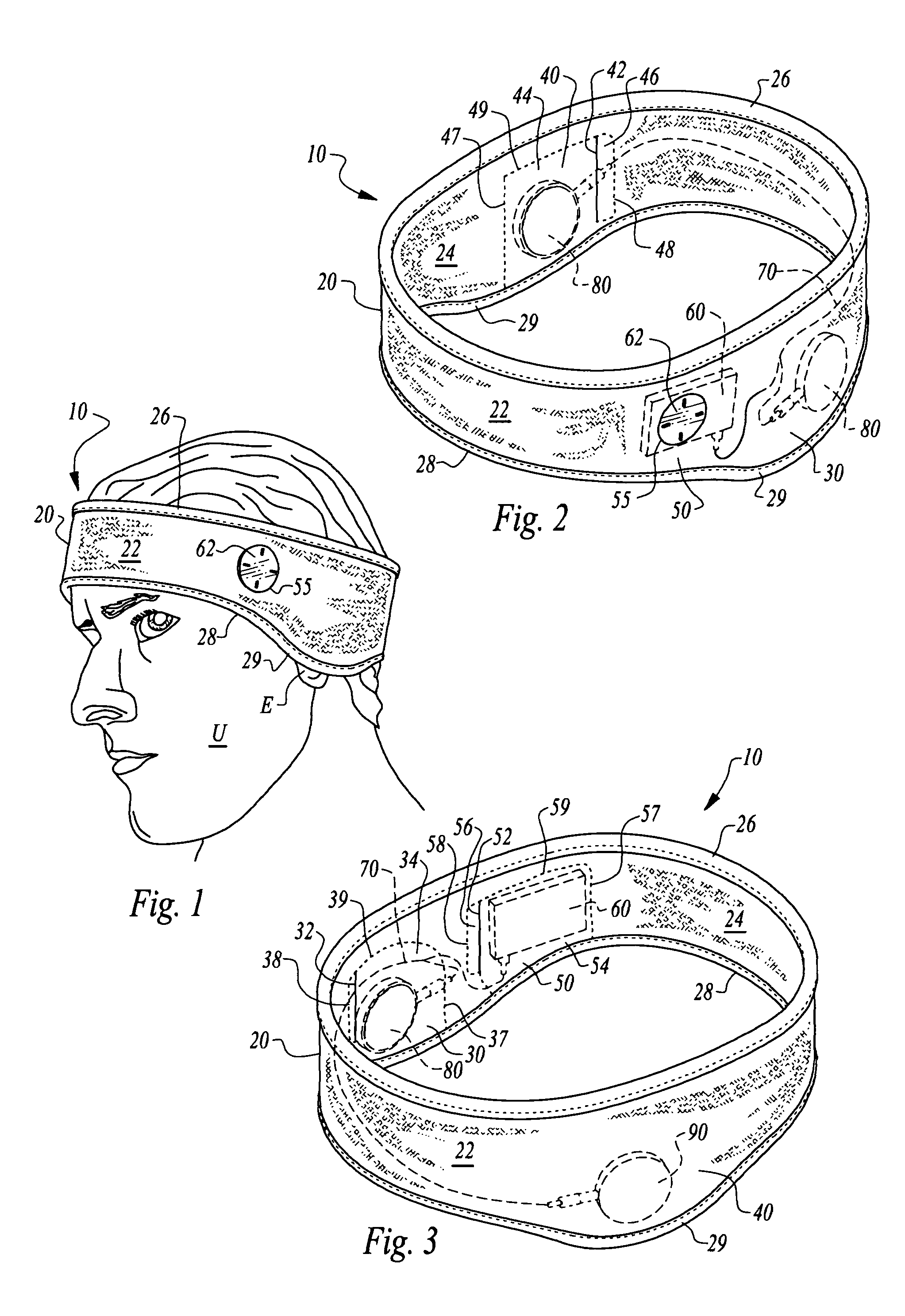 Headgear and integrated music player