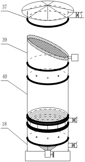 Movable and modularized grain post-harvest processing device
