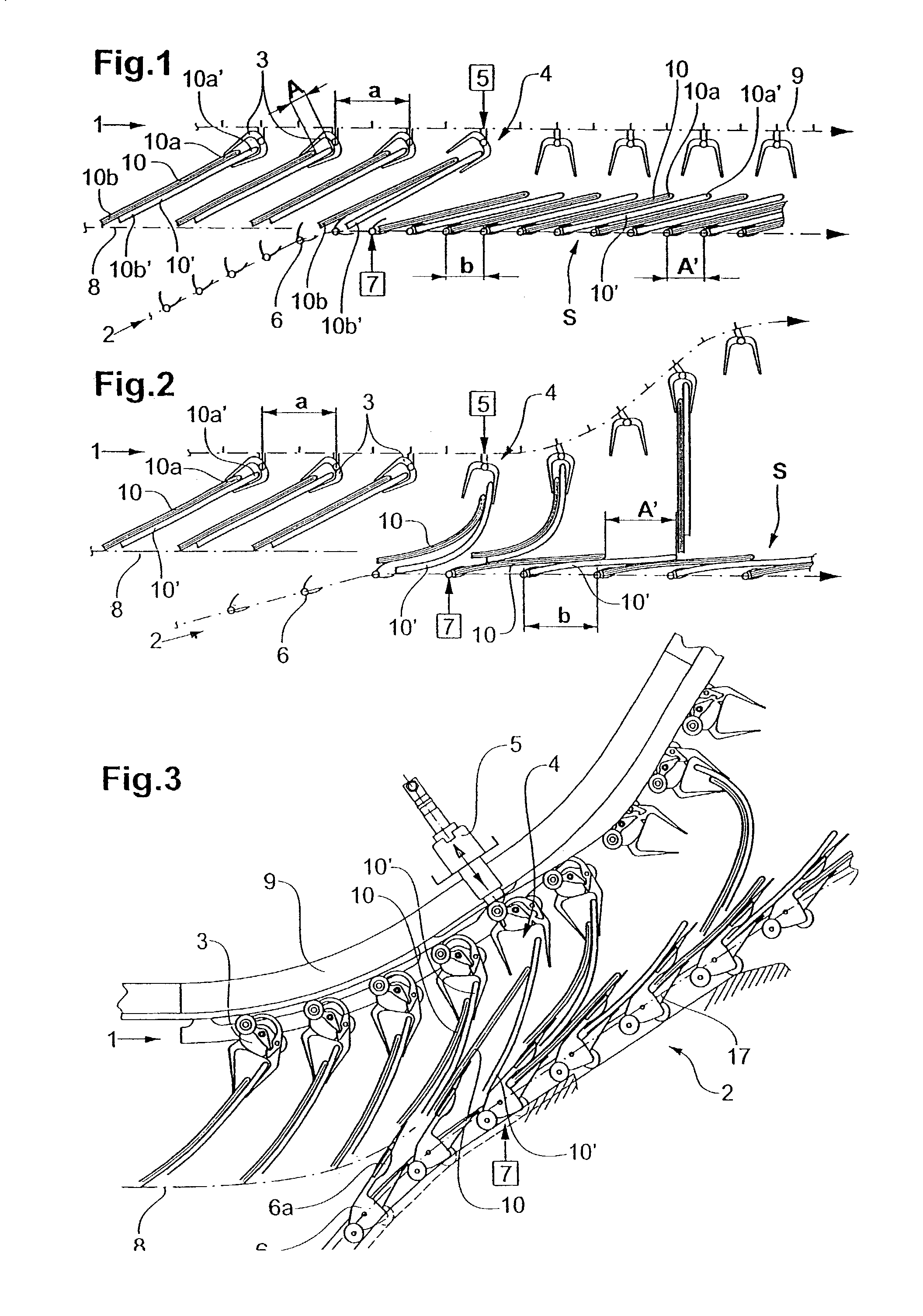 Method of, and apparatus for, conveying sheet like products