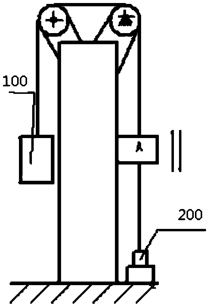 Cable-free balance long-stroke oil pumping unit