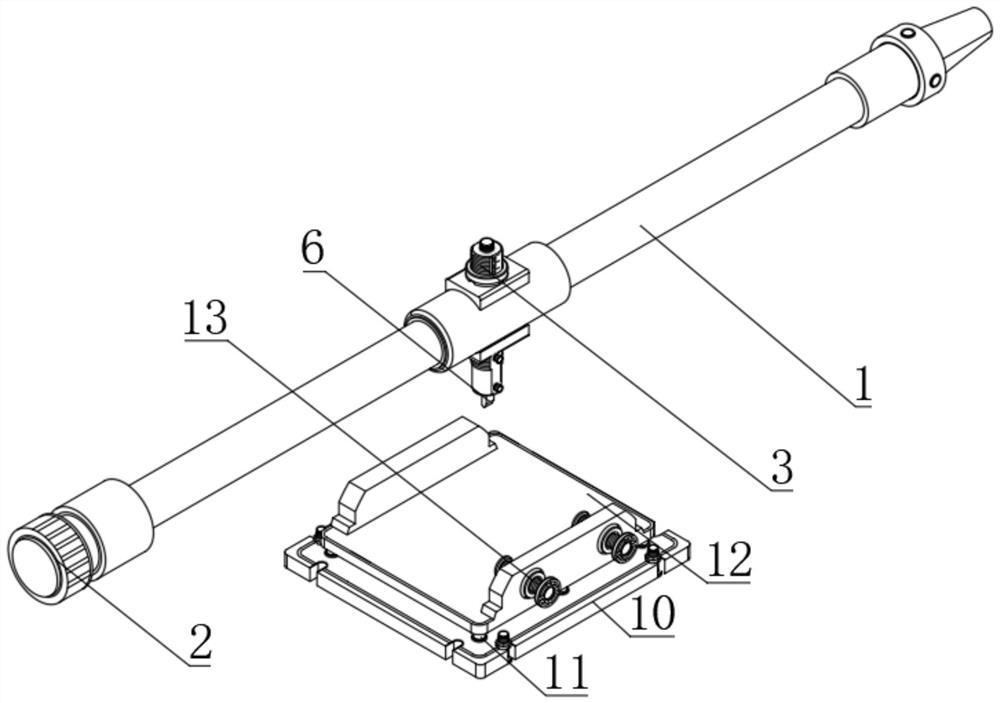 Precision forging machine hammer tool curved surface forming device and method