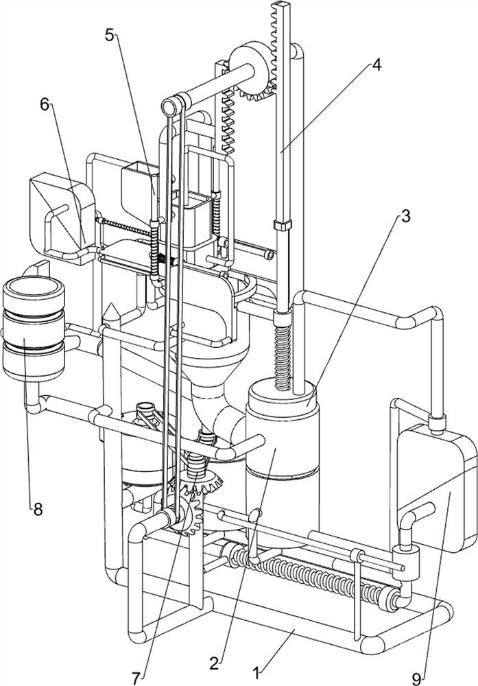 Wormwood juice graded extraction device