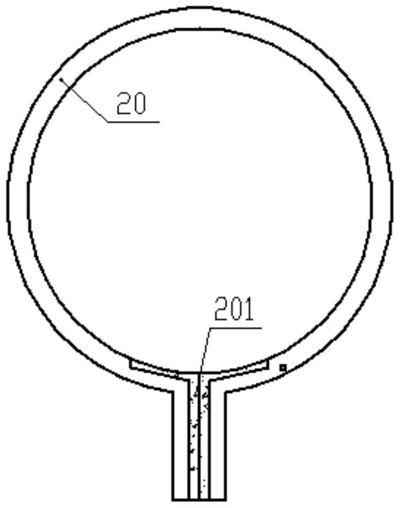 Gastrointestinal surgery catheter elastic expansion fixator