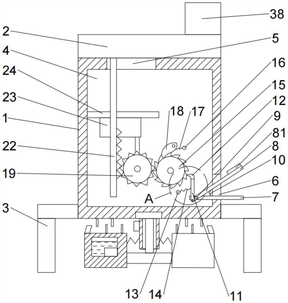 Vertical graphitization furnace with safety protection mechanism