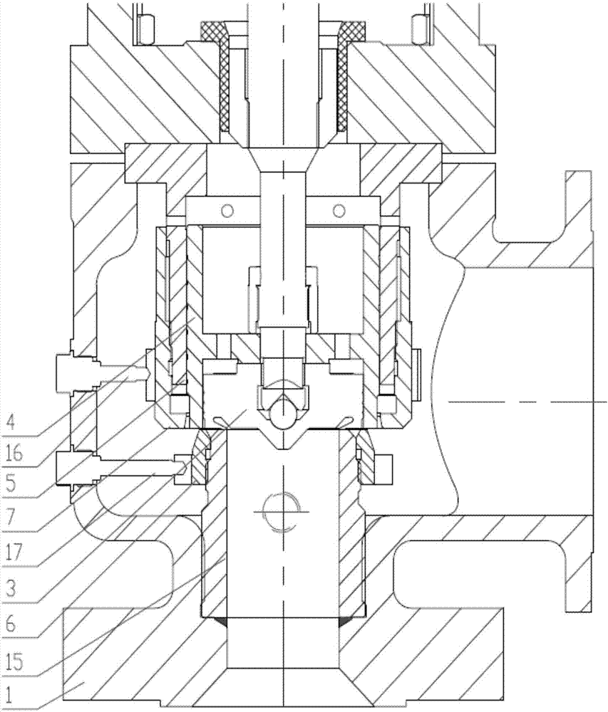 A valve stem sealing type closed back pressure regulating steam safety valve