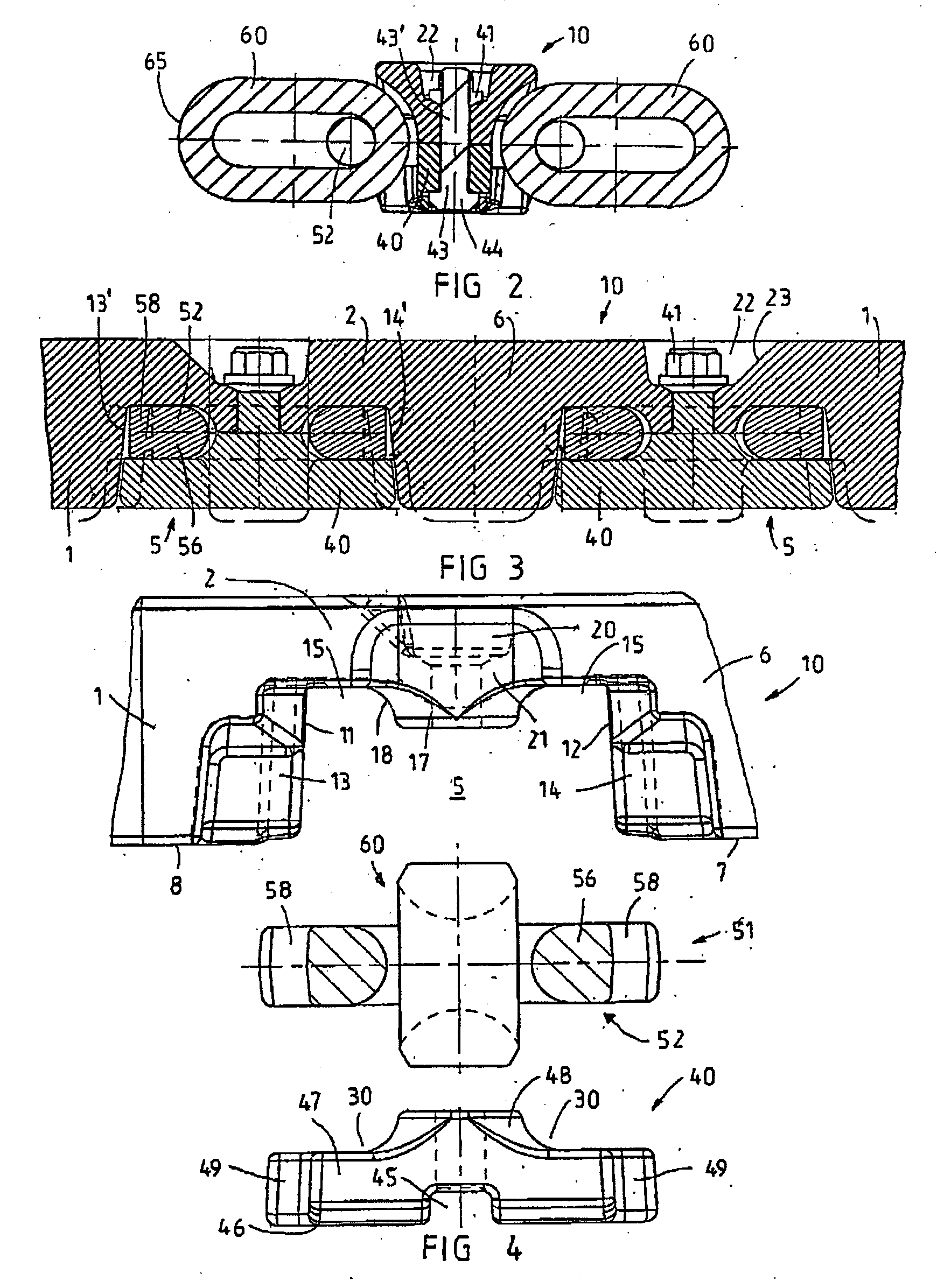 Scapers for Link Chains of Scraper Chain Conveyors and Scraper-Securing Element Thereof