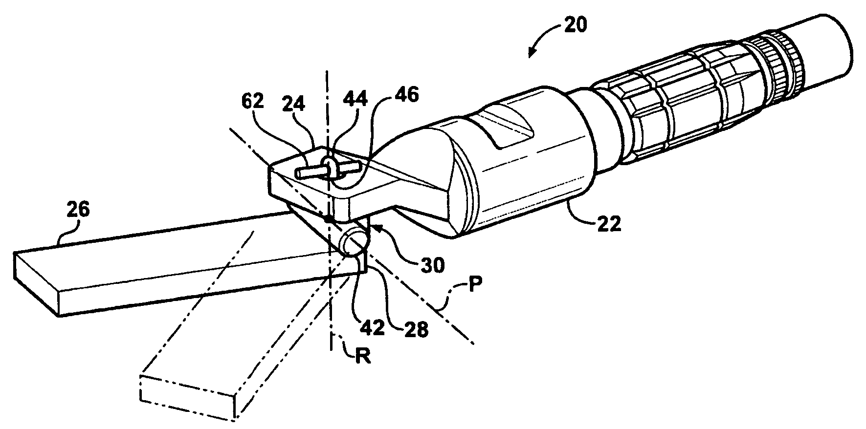 Shaft assembly with lash free bipot joint connection