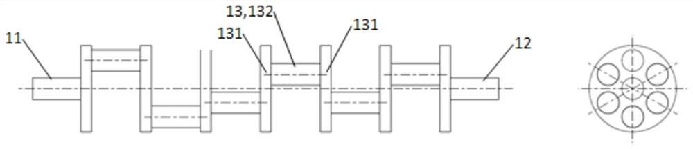 A reciprocating-rotating motion conversion mechanism and water pump