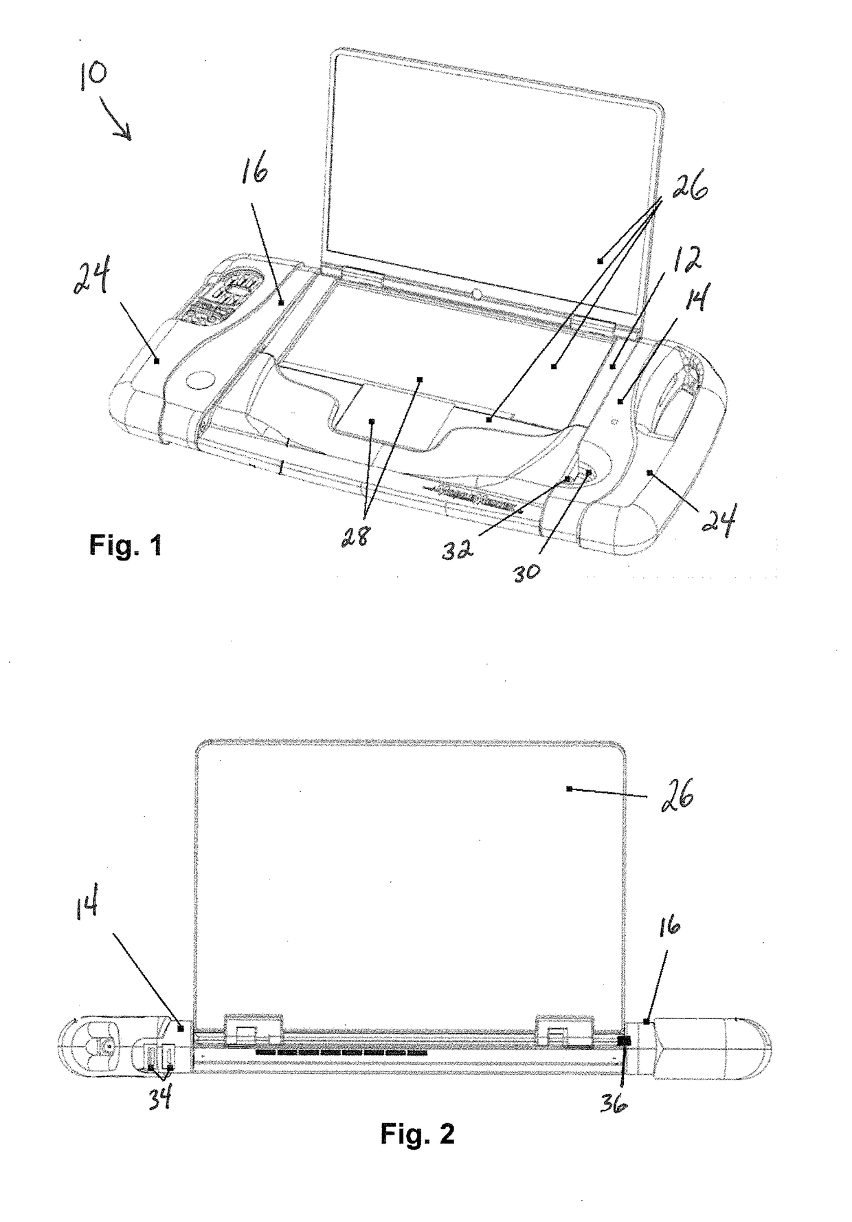 Electrophysiological testing device