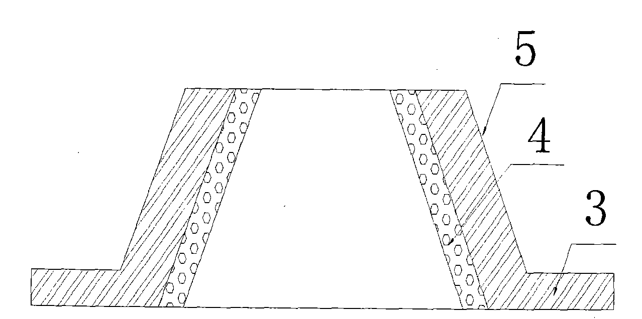 In-situ synthesizing and compounding method of desilting tip