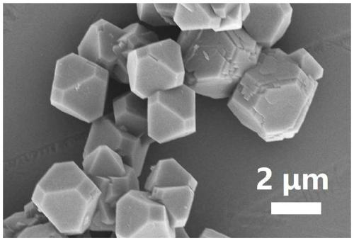 Preparation method of ZIF-21 crystal