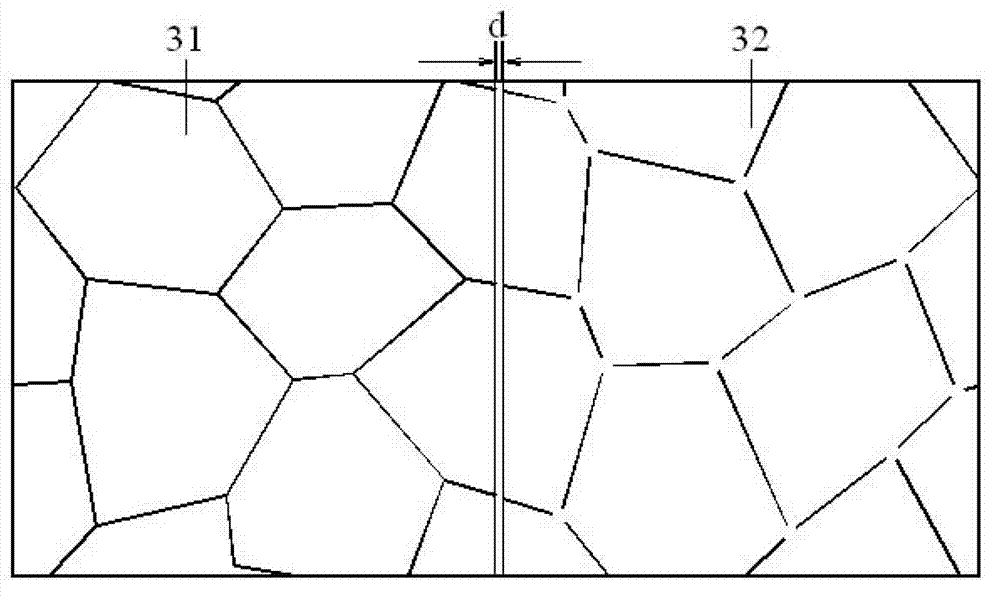 Random mesh design method of metal net conductive thin film, conductive film and manufacturing method of conductive film
