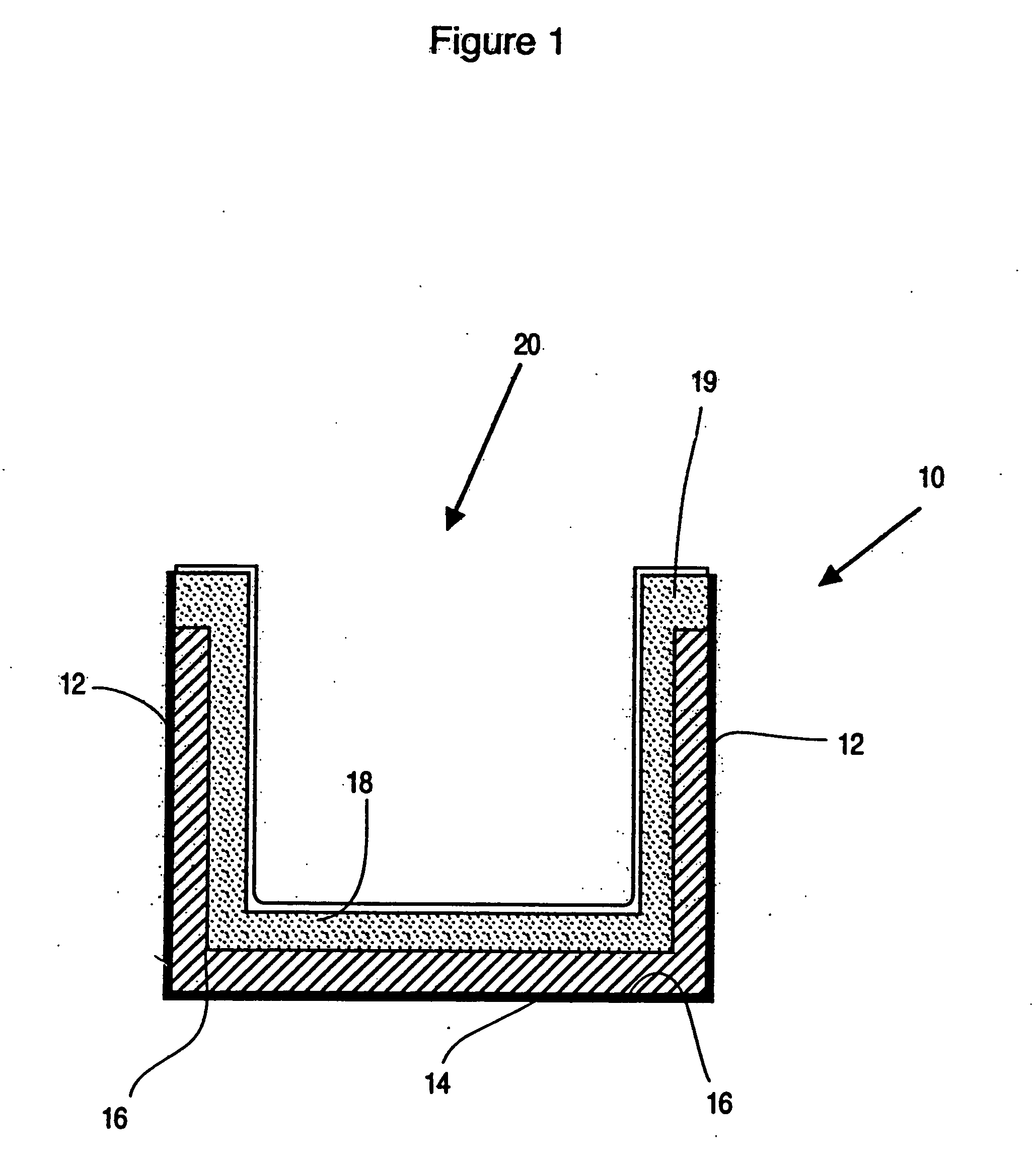 Apparatus and method for melting of materials to be treated