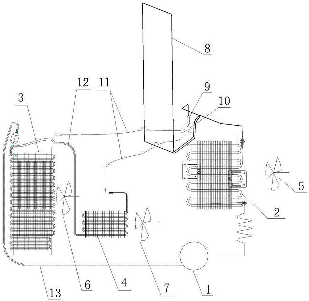 A kind of anti-condensation control method of refrigerator