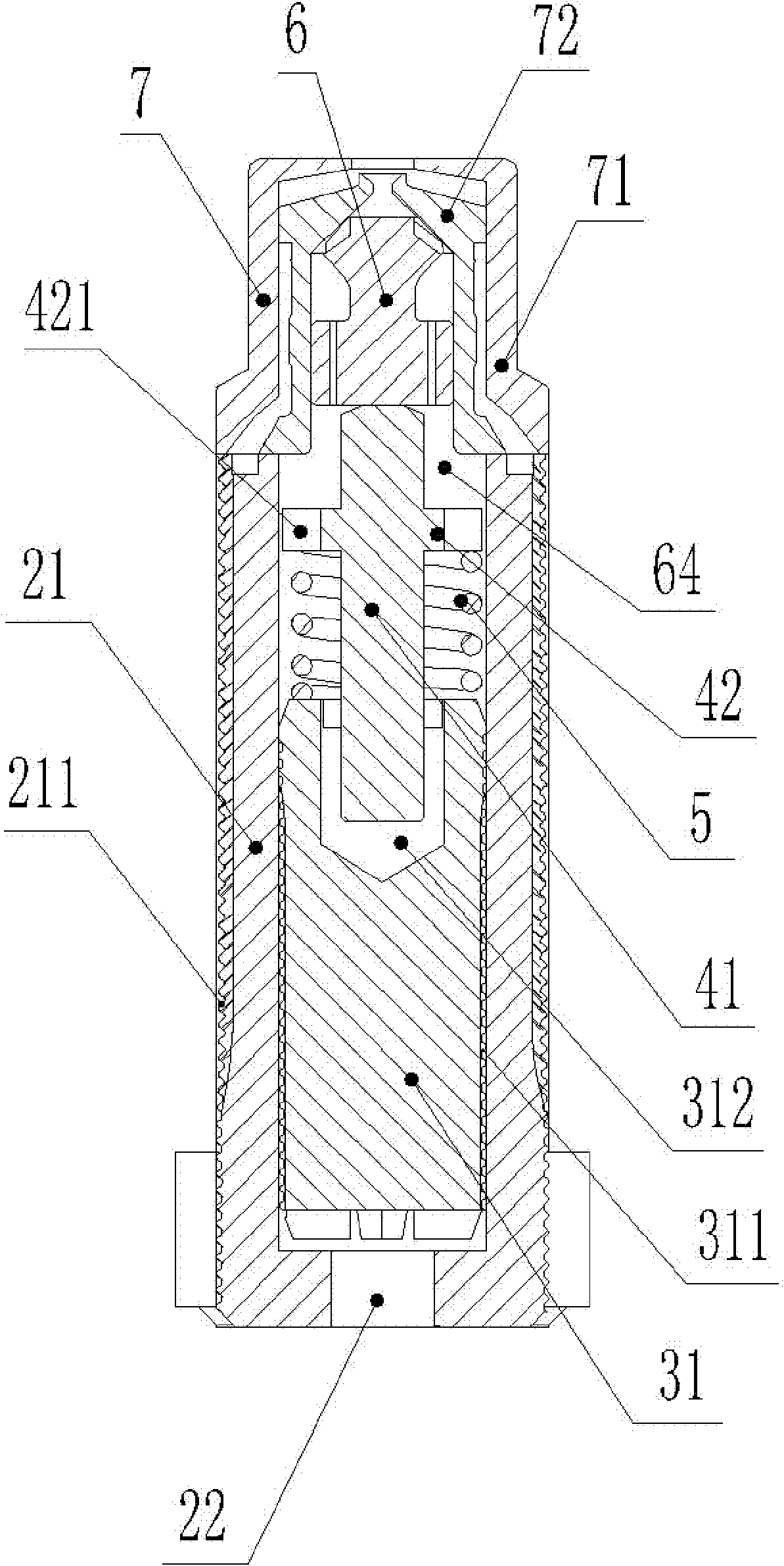 Fuel-oil atomizing nozzle and gas turbine with same