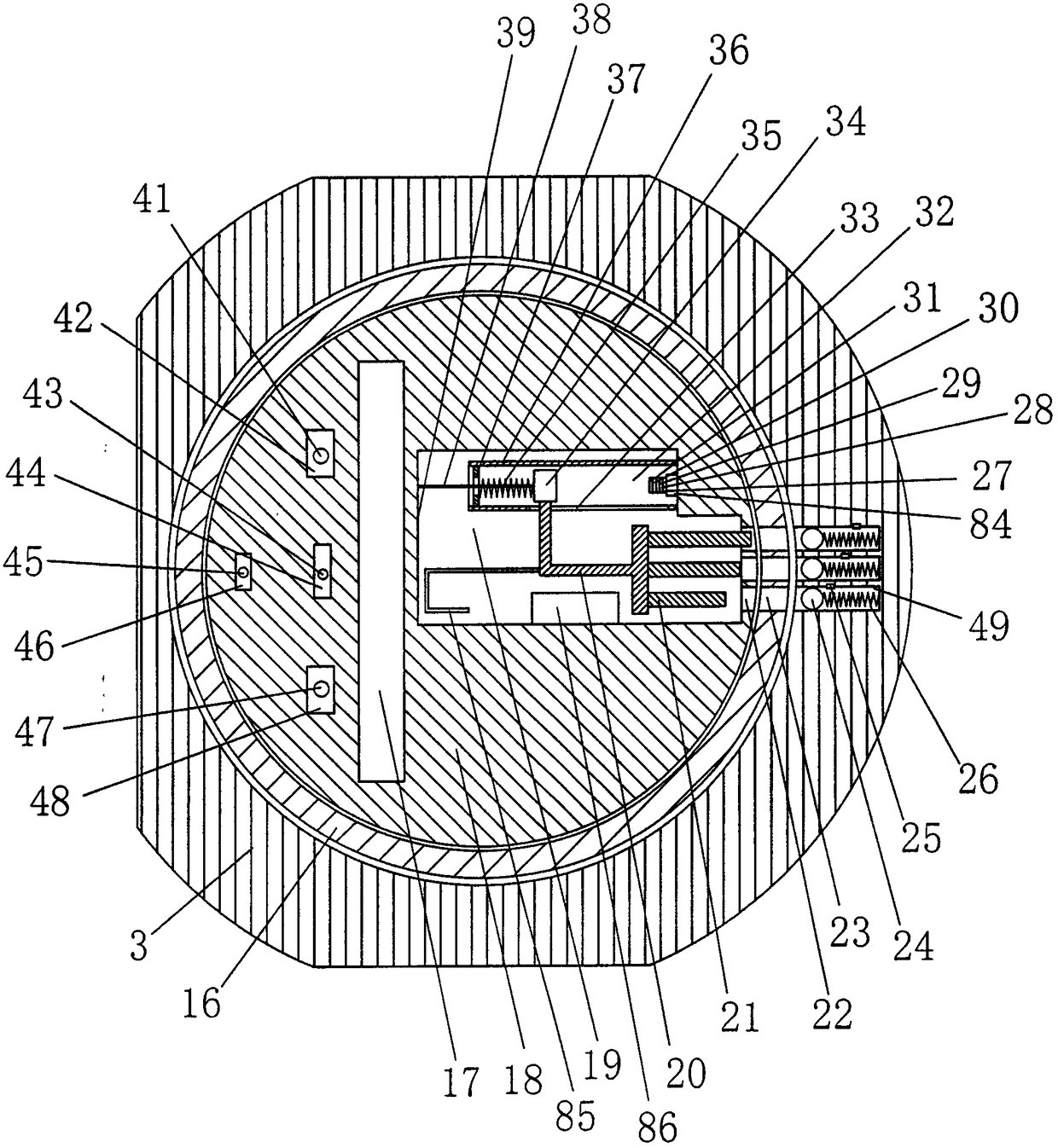 An intelligent alarm ice hockey lock system